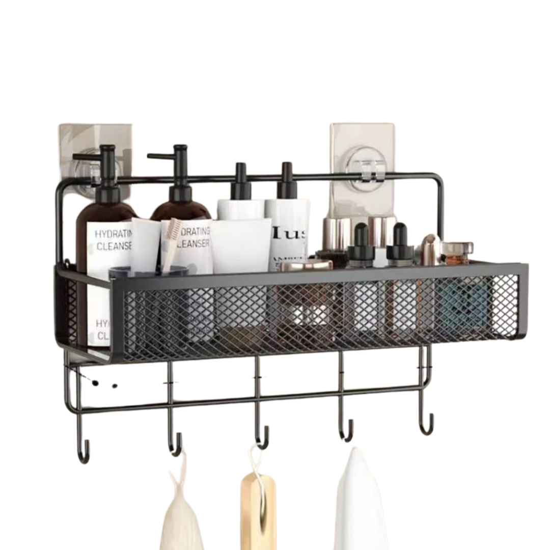 Étagère murale de rangement pour salle de bain