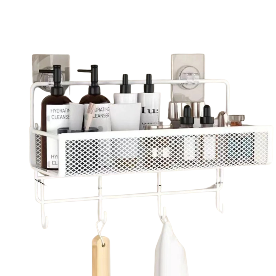 Étagère murale de rangement pour salle de bain