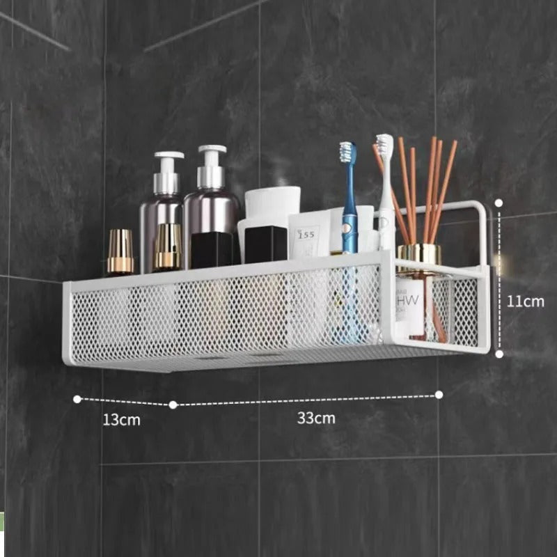 Étagère murale de rangement pour salle de bain