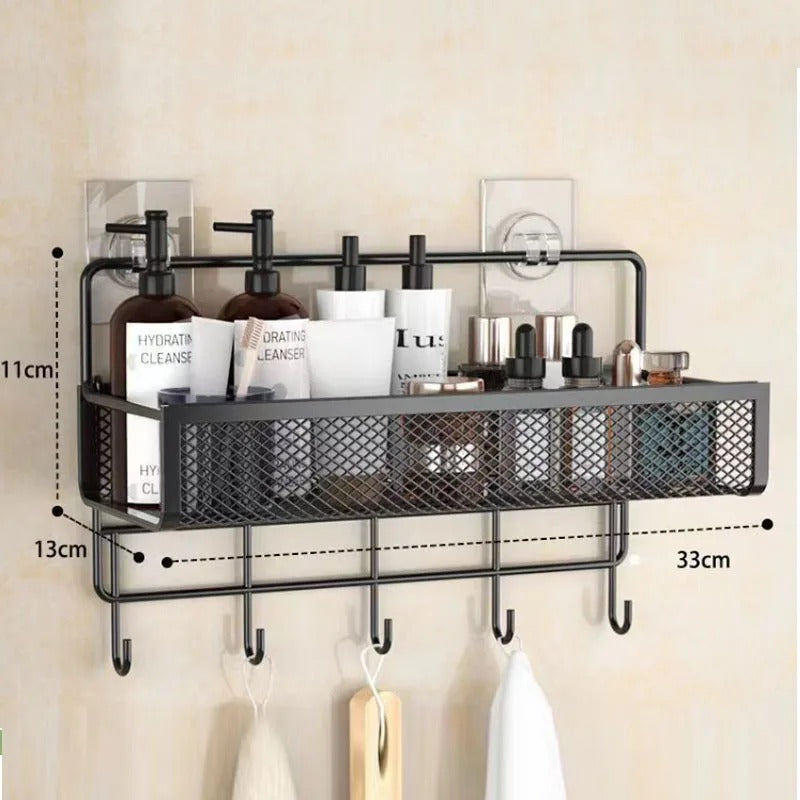 Étagère murale de rangement pour salle de bain