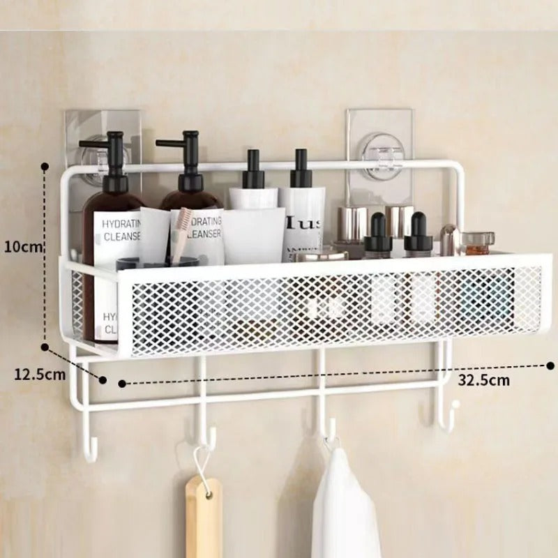 Étagère murale de rangement pour salle de bain