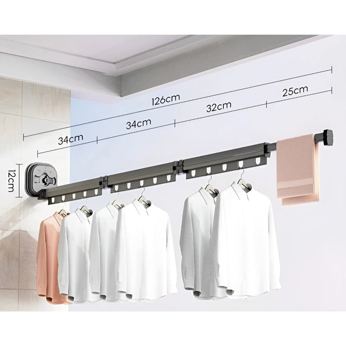 Étendoir à linge pliable