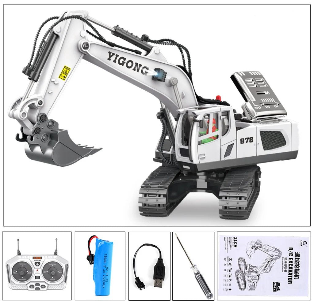 Excavatrice hydraulique tout métal G308H 1/14 RTR