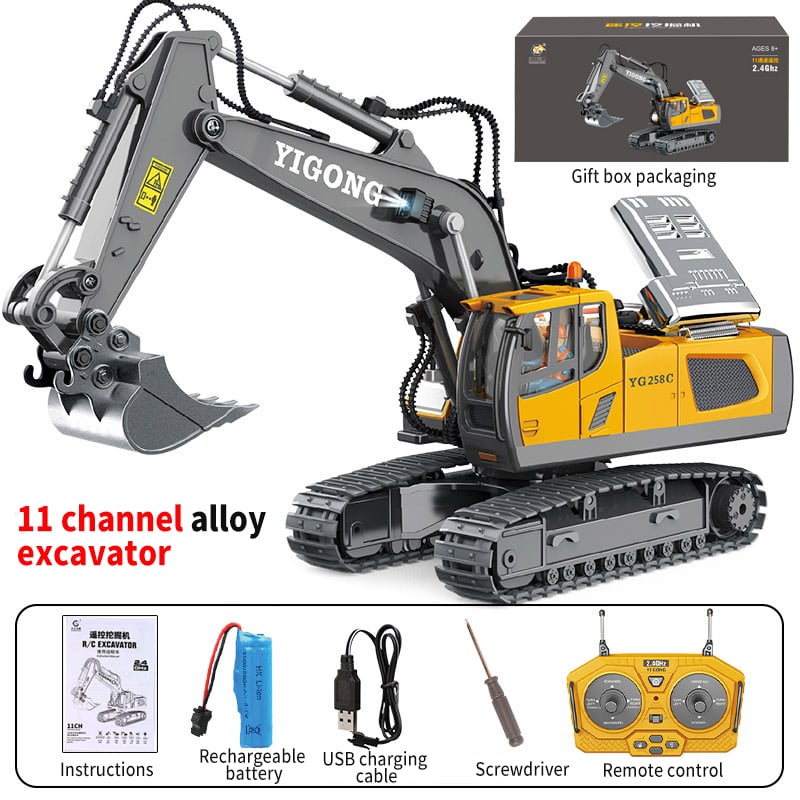 Excavatrice hydraulique tout métal G308H 1/14 RTR