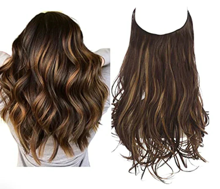 Extensions de cheveux naturels – blond et châtain