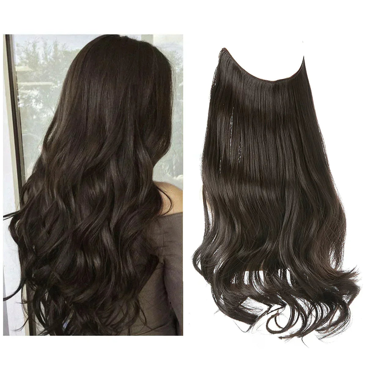 Extensions de cheveux naturels – blond et châtain