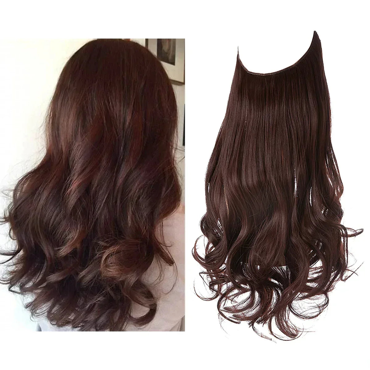 Extensions de cheveux naturels – blond et châtain