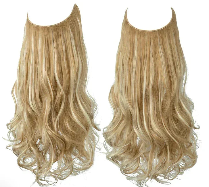 Extensions de cheveux | Ondulés naturels | Volume | Blond