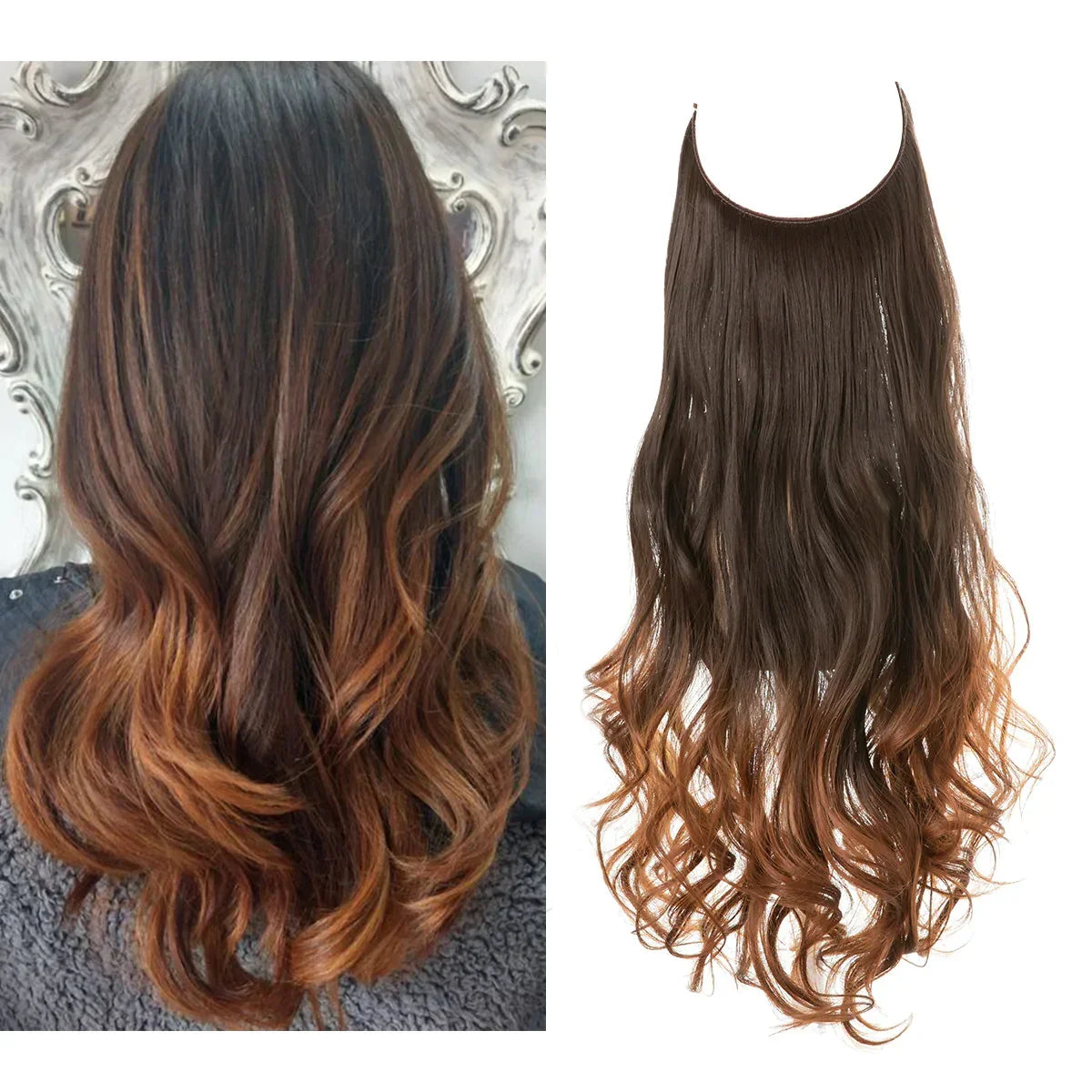 Extensions de cheveux | Ondulés naturels | Volume | Blond