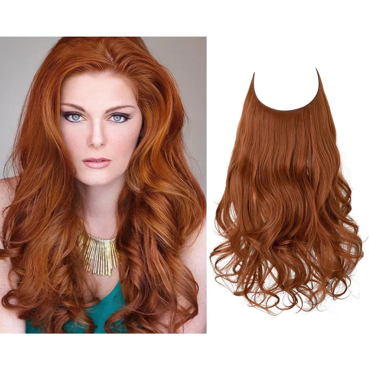 Extensions de cheveux | Ondulés naturels | Volume | Blond