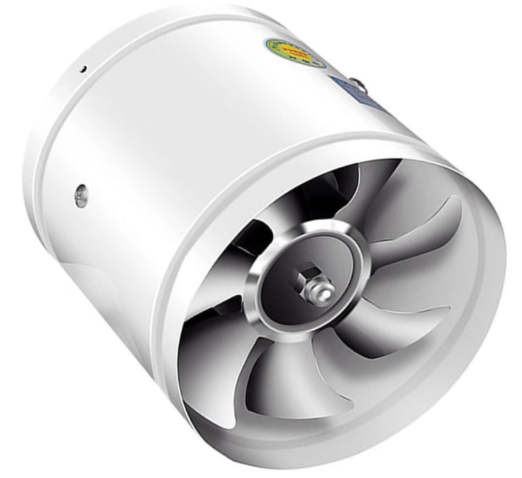 Extracteur d'air silencieux et puissant