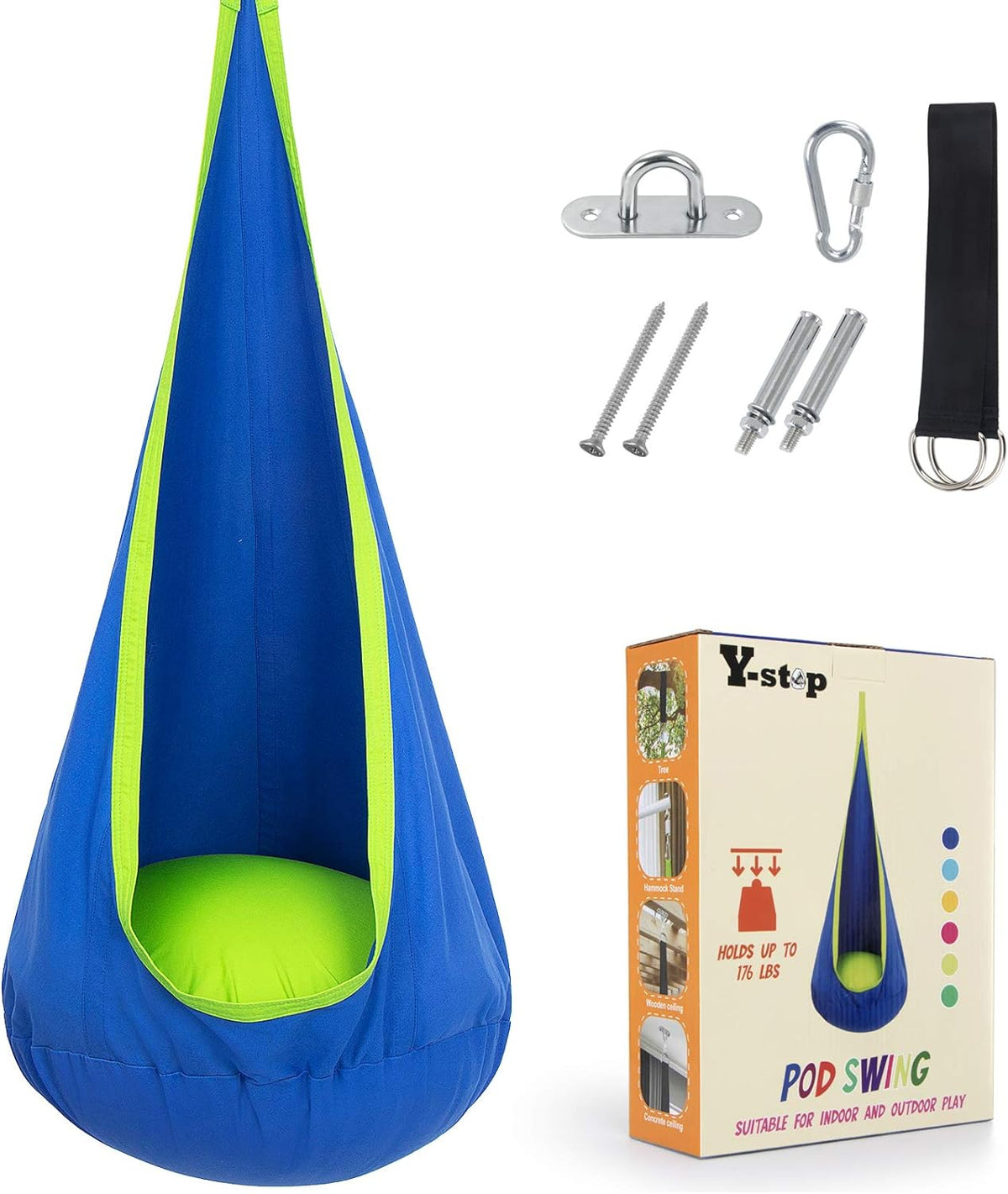 Fauteuil suspendu enfant pour détente et jeu