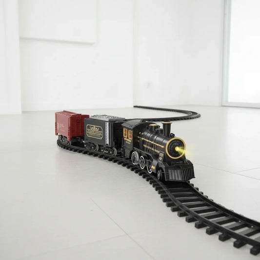 FESTITRAIN – Electric Christmas Train Set with Flexible Tracks