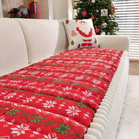 Housse de canapé festive pour les fêtes d'hiver