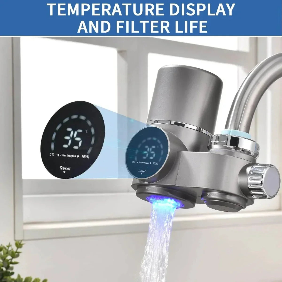 Filtre à eau avancé pour une eau du robinet plus propre et plus saine