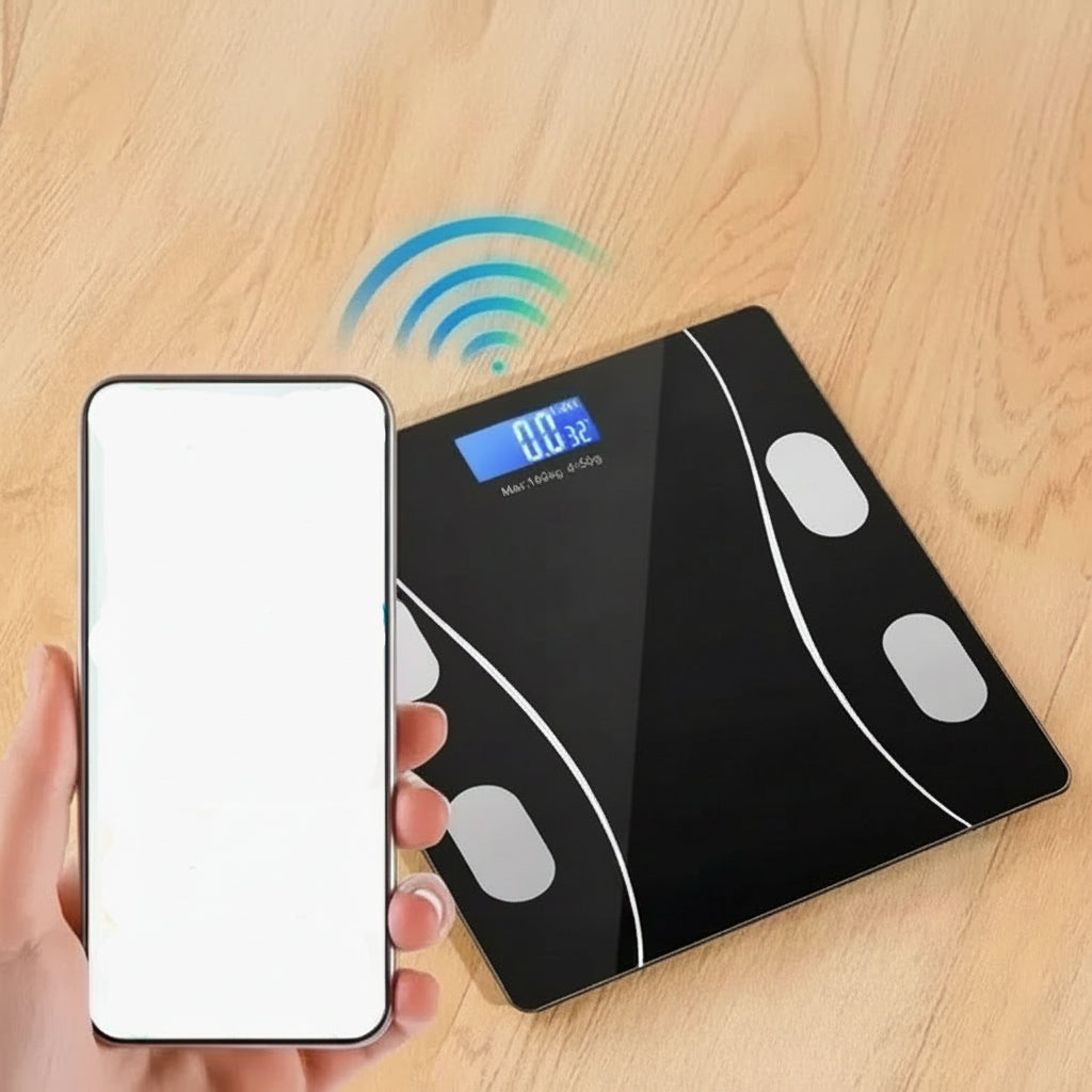 FITSCALE – Smart Body Analysis Scale with App Connectivity