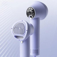 FluffDry • Sèche-cheveux et brosse 2-en-1 pour chien