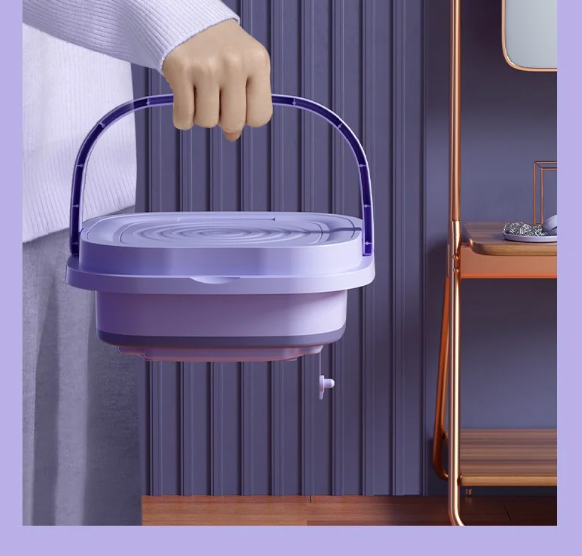 Foldable & Portable Washing Machine