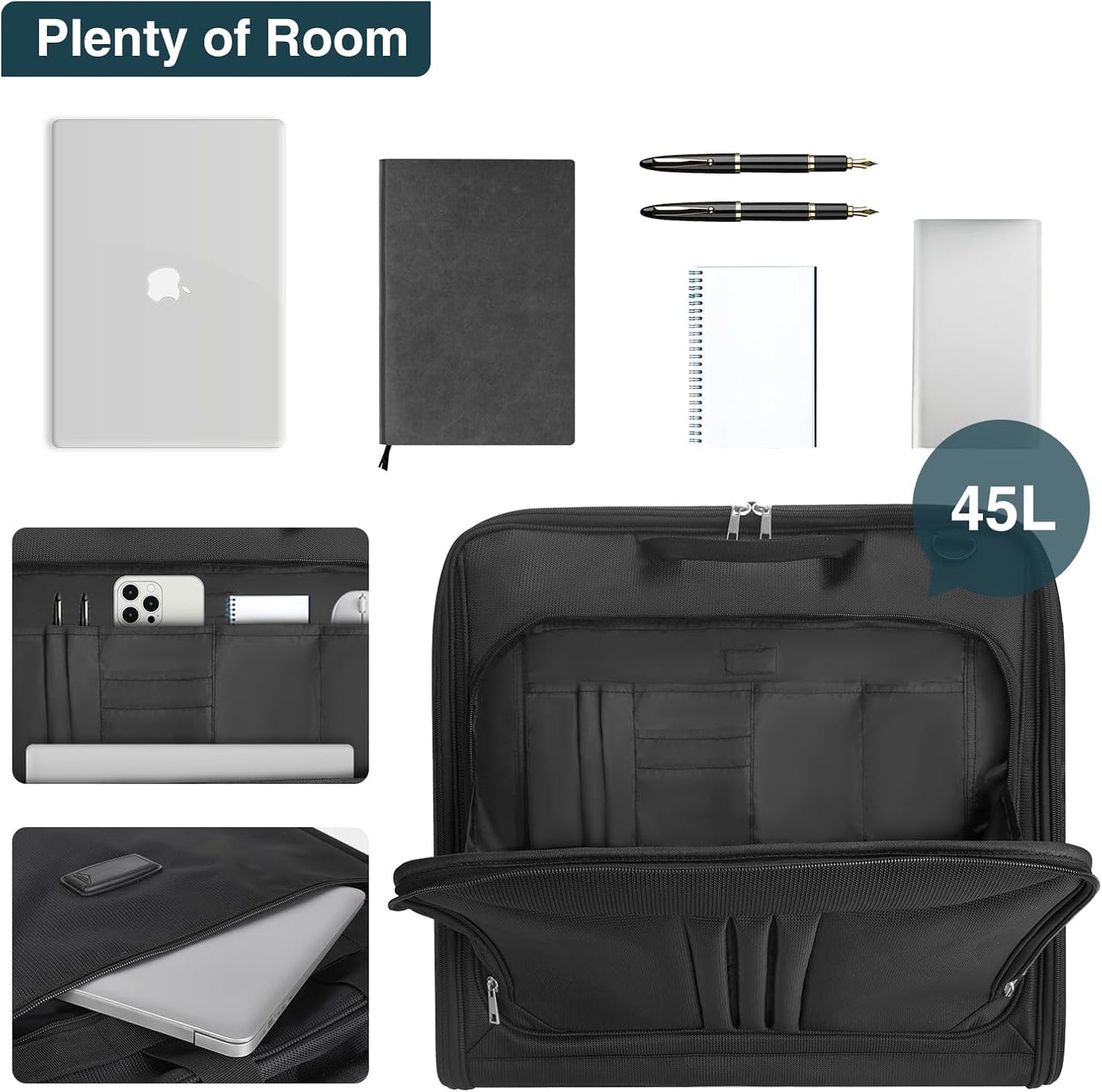 Foldable Waterproof Travel Garment Bag – Carry-On Suit Organizer with Strap