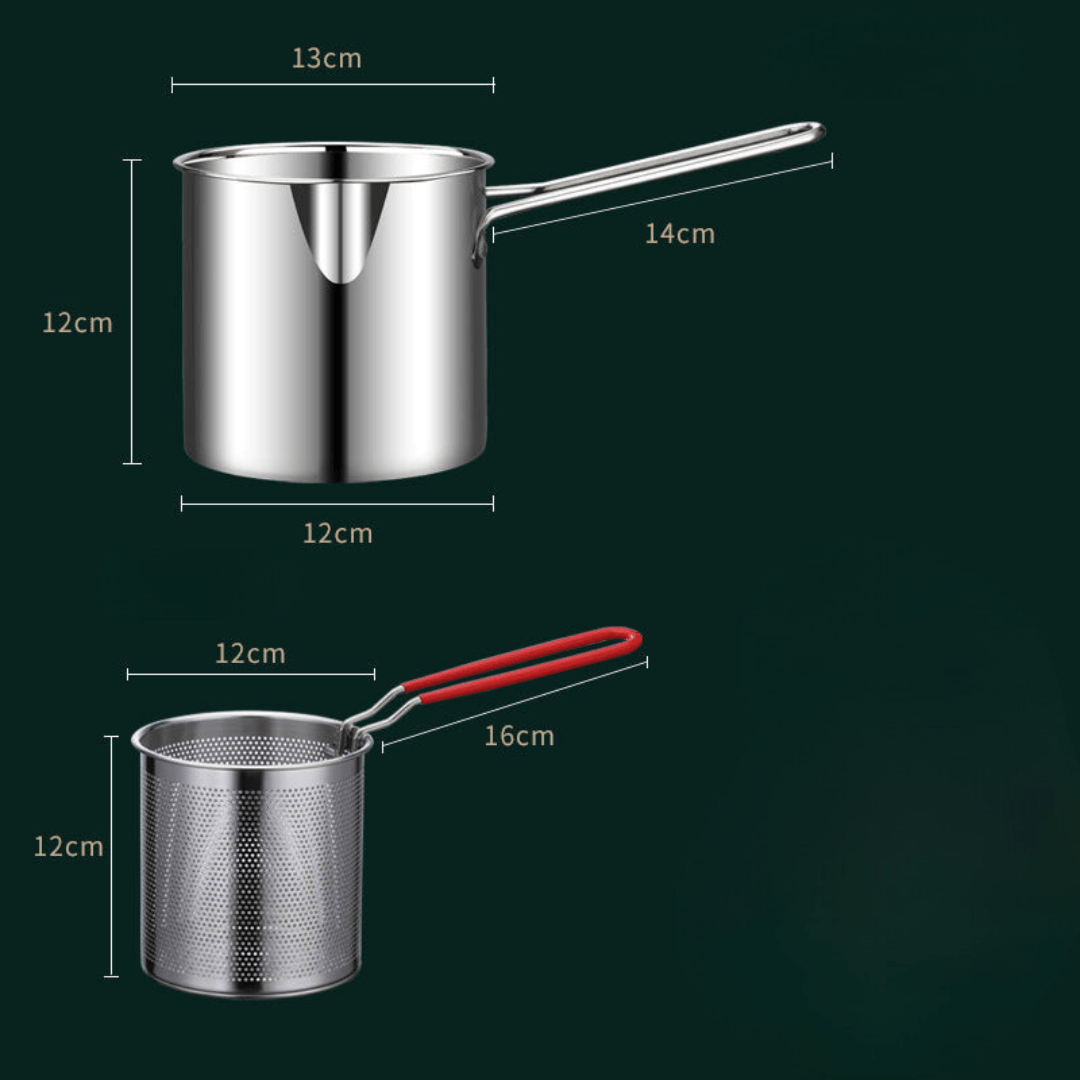 Friteuse multifonction en acier inoxydable
