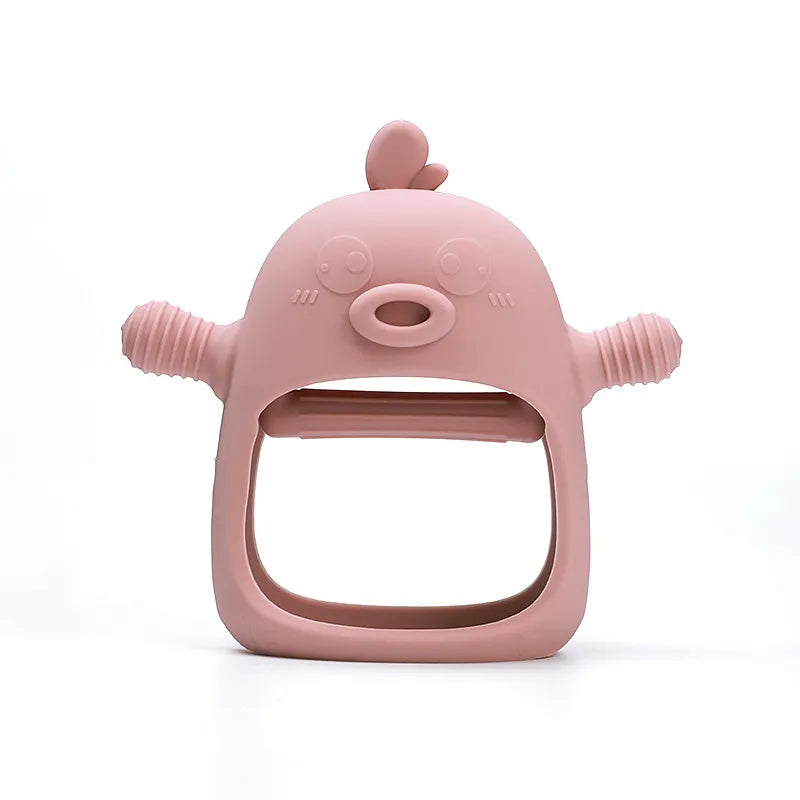 Gant de dentition en silicone: soulagement efficace pour bébés