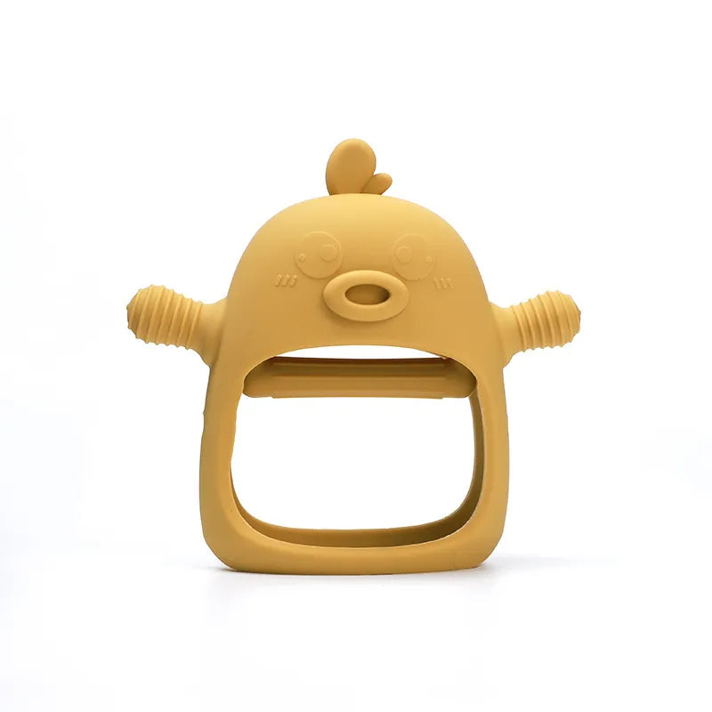 Gant de dentition en silicone: soulagement efficace pour bébés