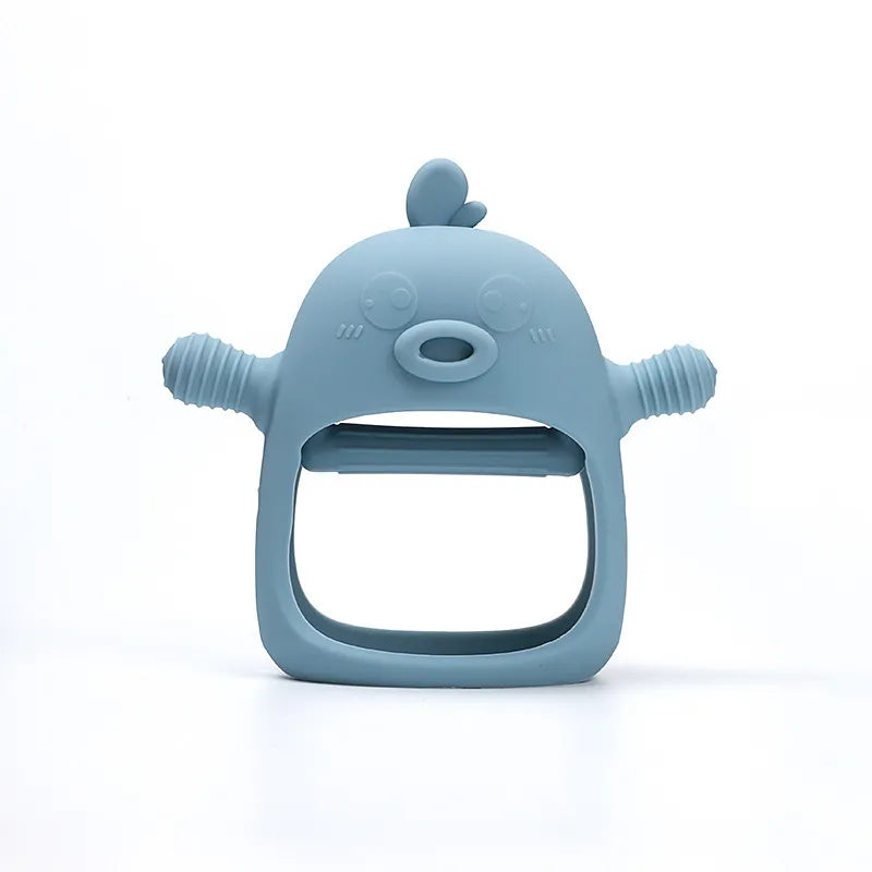 Gant de dentition en silicone: soulagement efficace pour bébés