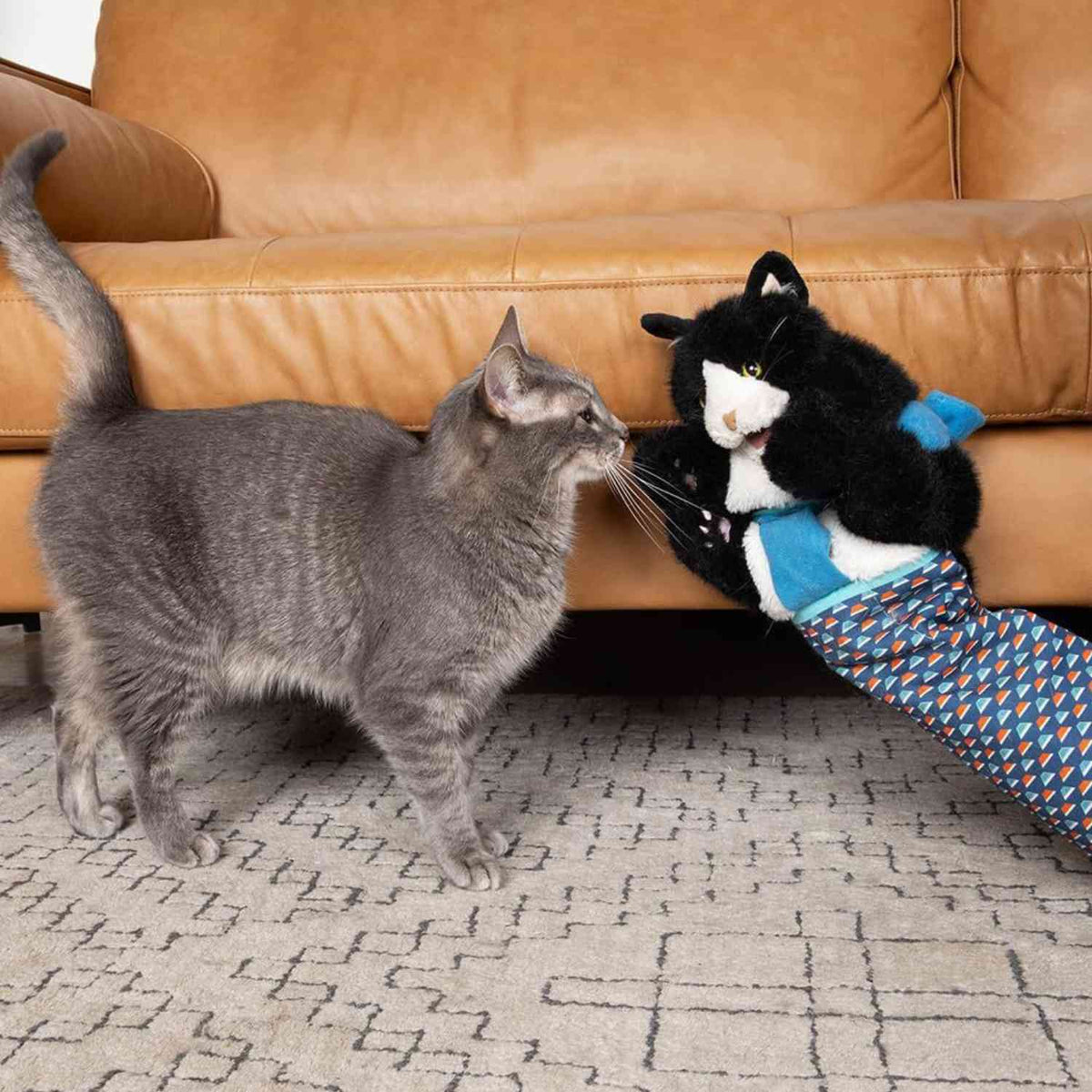 Gant marionnette pour chat | Jeu de marionnette amusant et divertissement actif