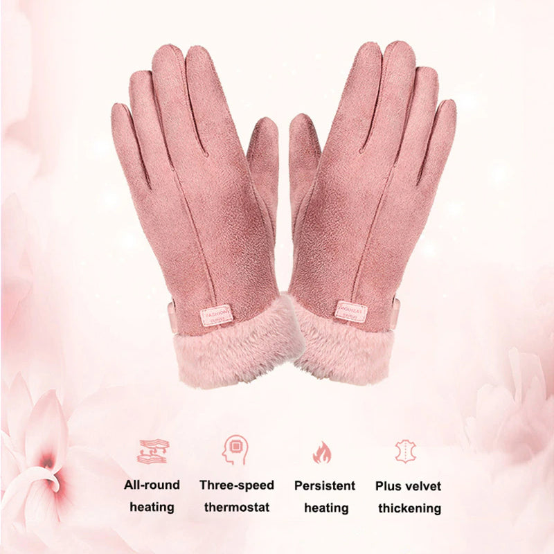 Gants chauffants d'hiver rechargeables – batterie 5000 mAh, compatibles avec les écrans tactiles
