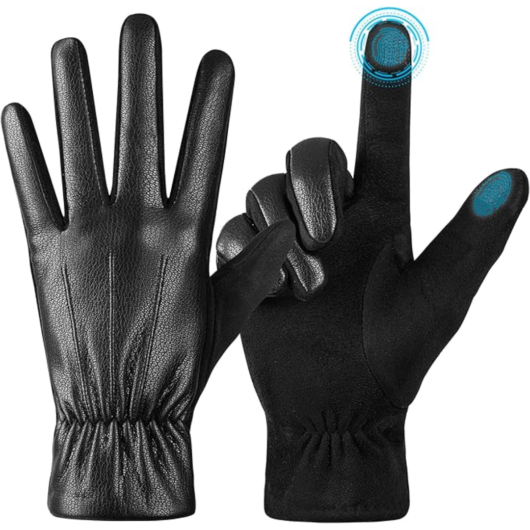 Gants d'hiver pour homme tactiles