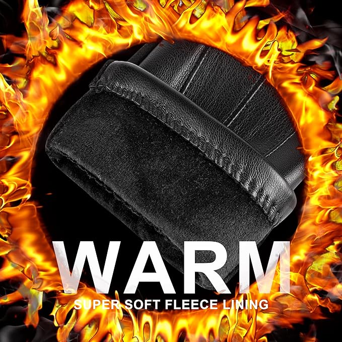 Gants d'hiver pour homme tactiles