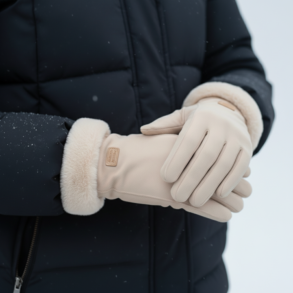 Gants d'hiver tactiles pour femme