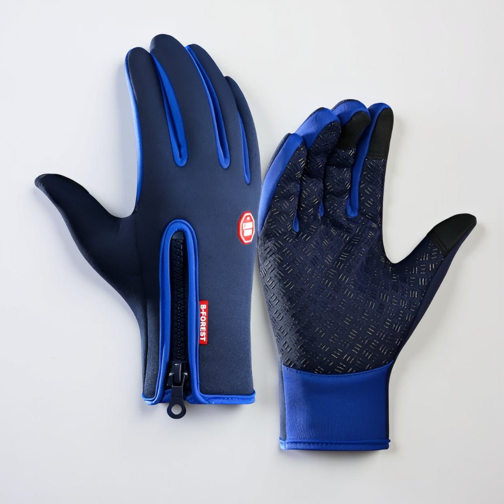 Gants de cyclisme et ski chauffants d'hiver avec revêtement tactile