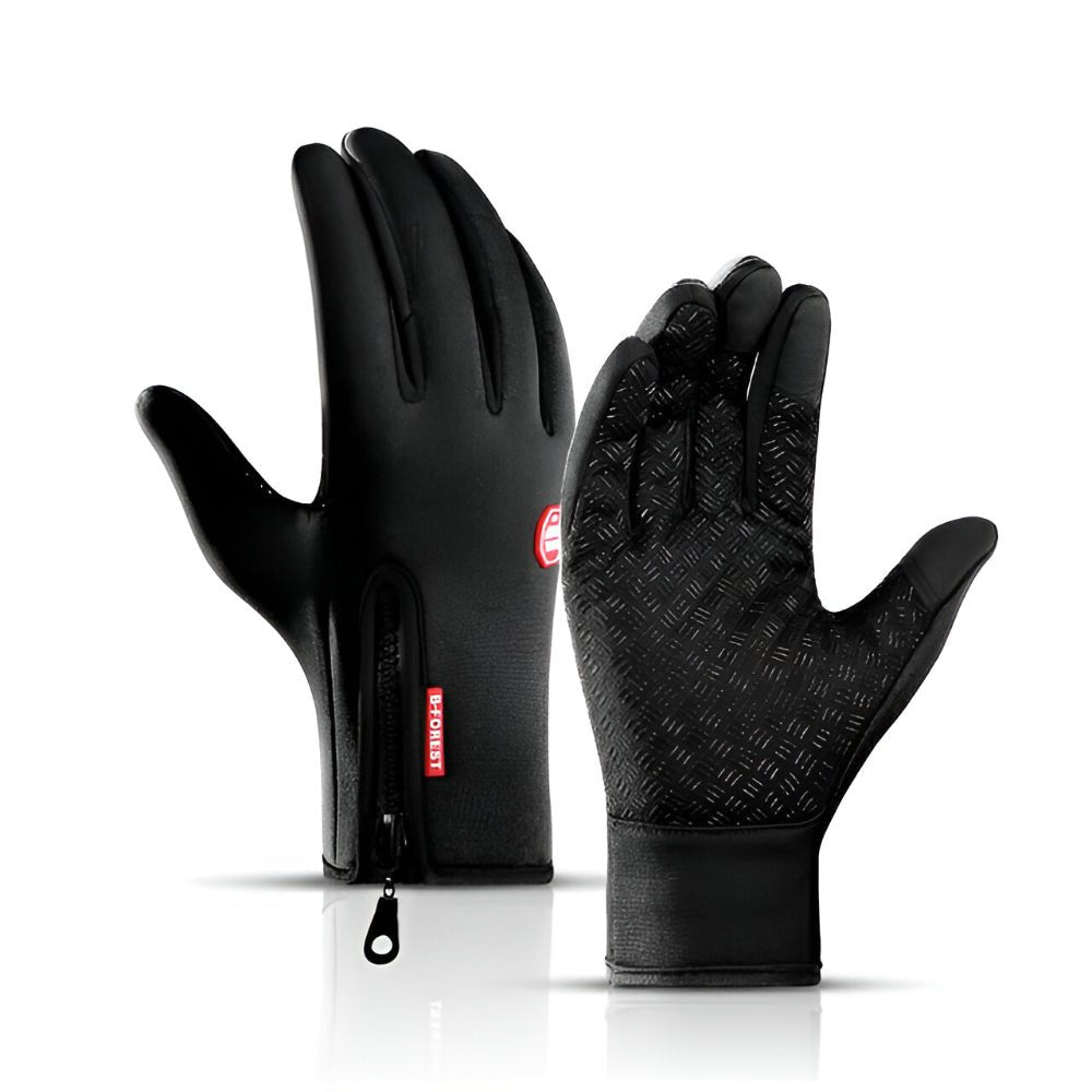 Gants de cyclisme et ski chauffants d'hiver avec revêtement tactile
