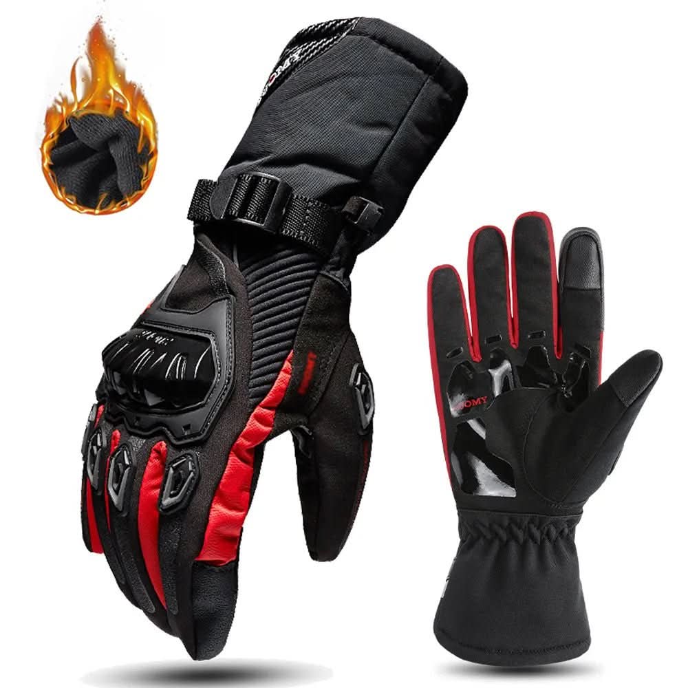 Gants de moto imperméables et thermiques pour trajets hivernaux