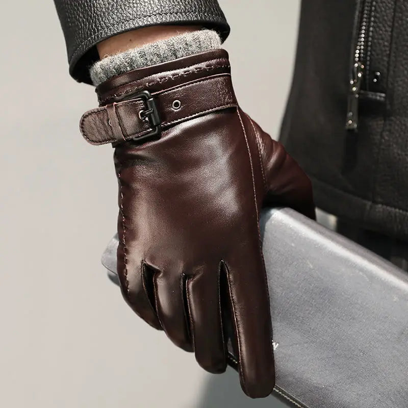 Gants en cuir