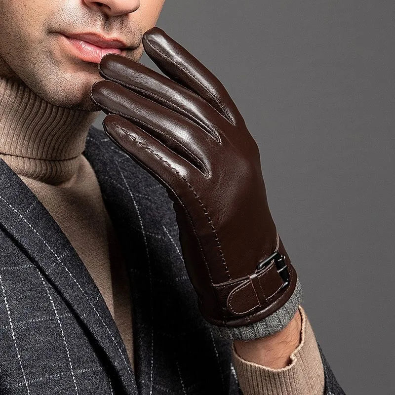 Gants en cuir