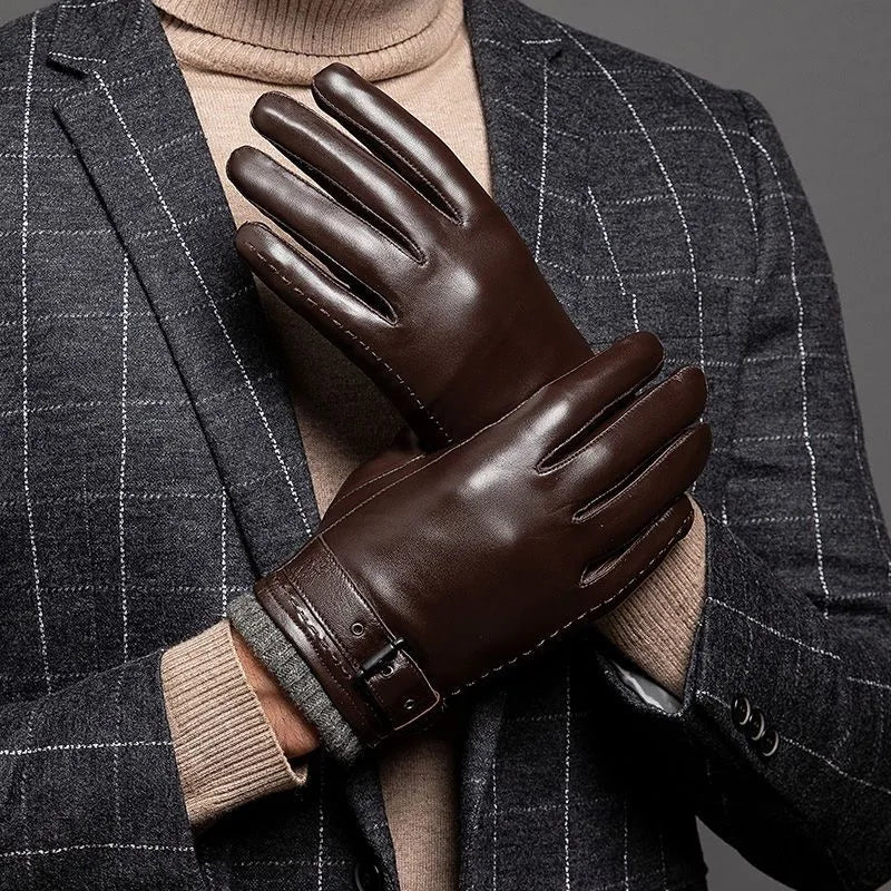 Gants en cuir
