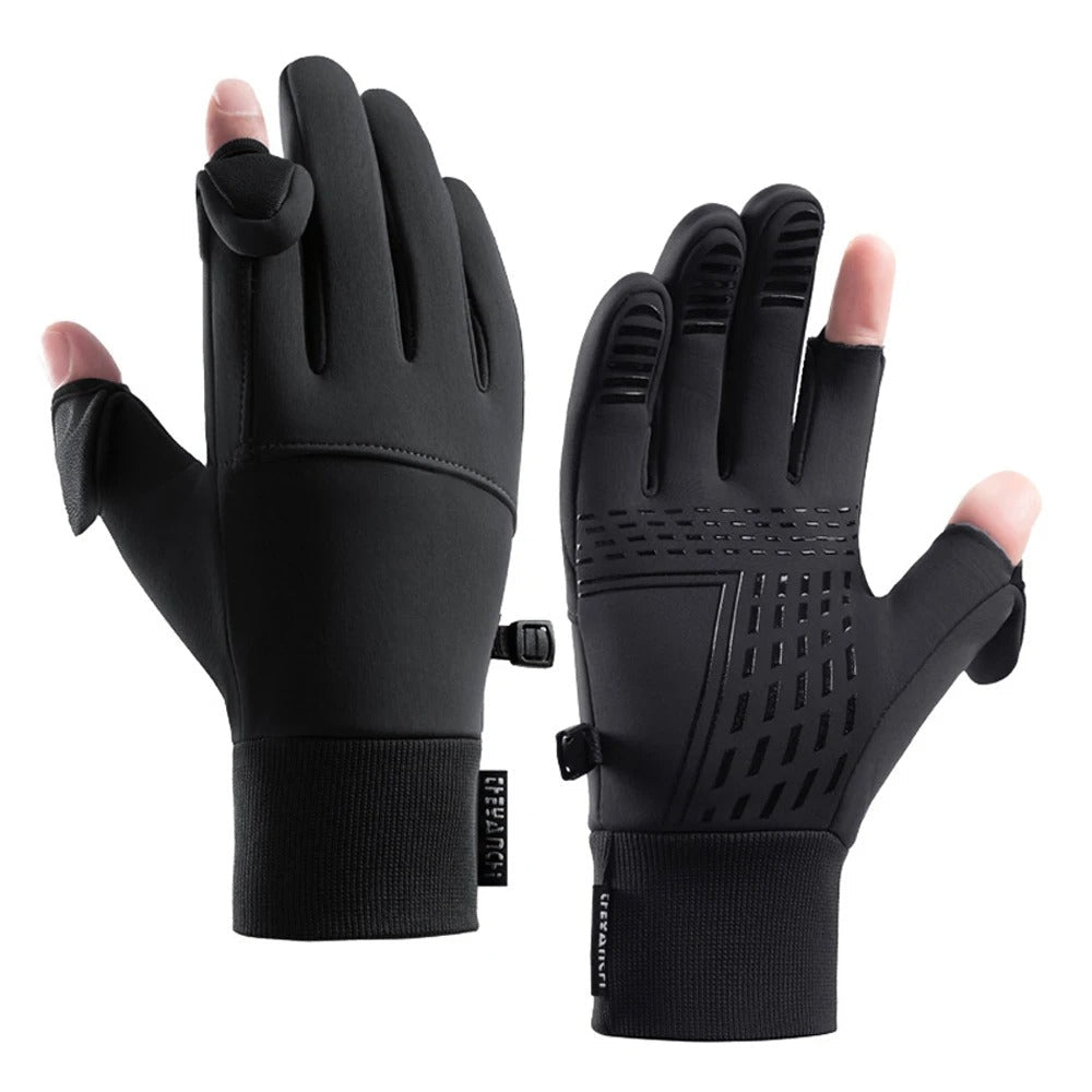 Gants imperméables pour écran tactile avec poche