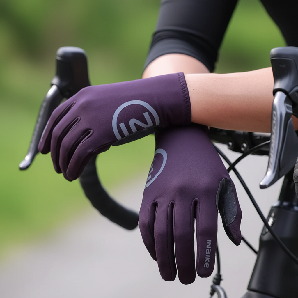 Gants pleins doigts en molleton