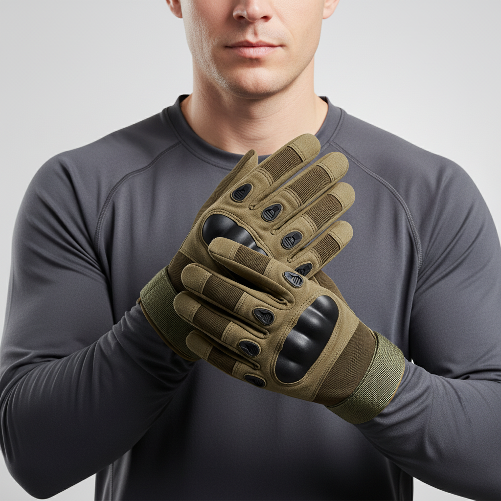 Gants tactiques doigts longs