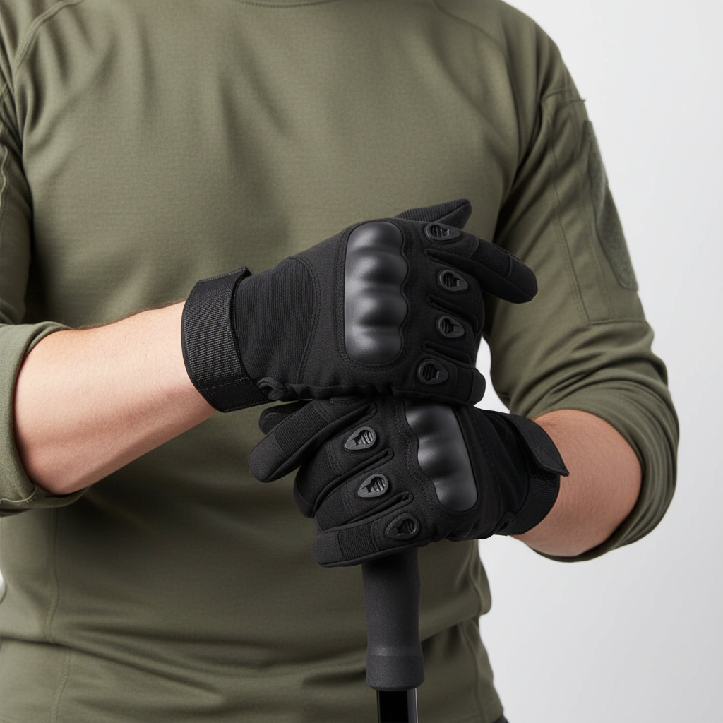 Gants tactiques doigts longs