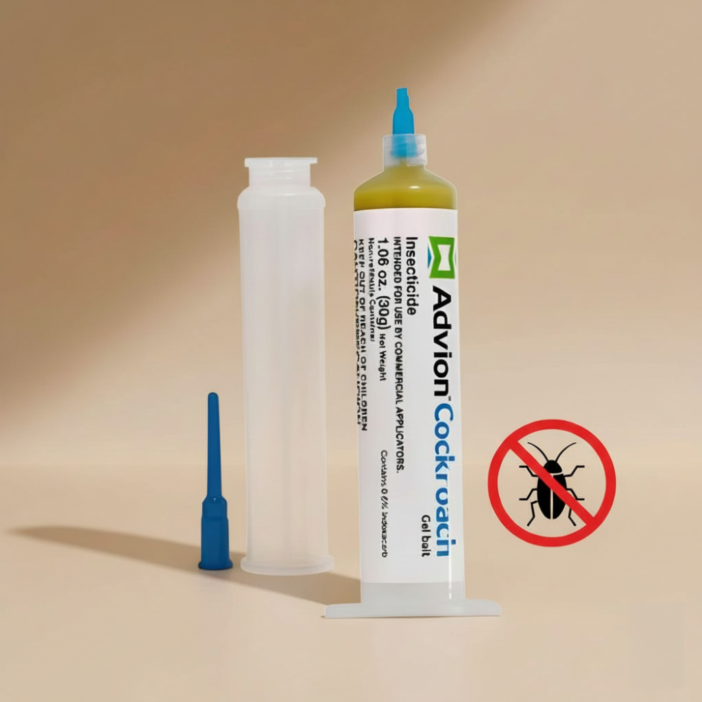 Gel anti-cafards en seringue pour intérieur, élimination efficace des nuisibles