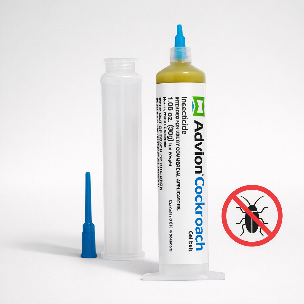 Gel anti-cafards en seringue pour intérieur, élimination efficace des nuisibles