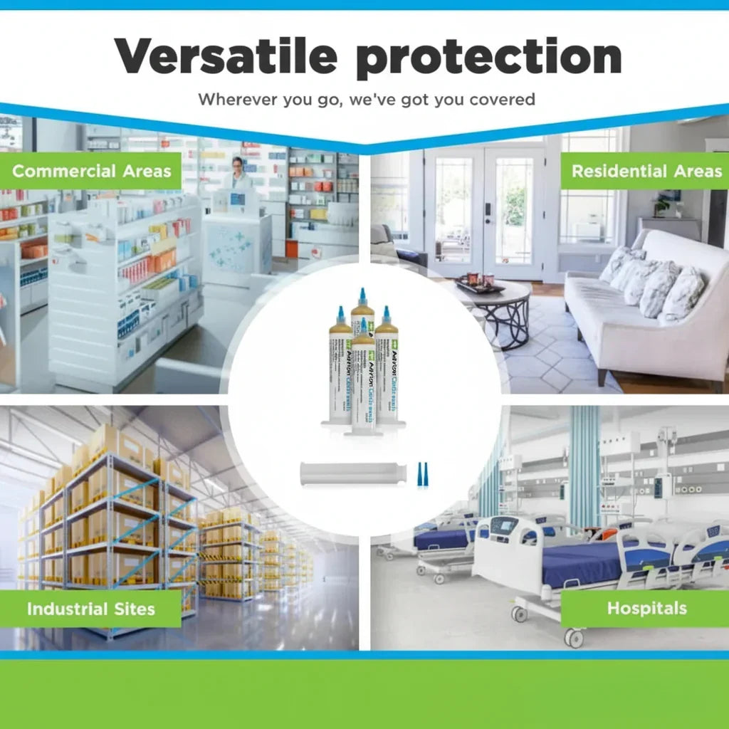 Gel anti-cafards en seringue pour intérieur, élimination efficace des nuisibles