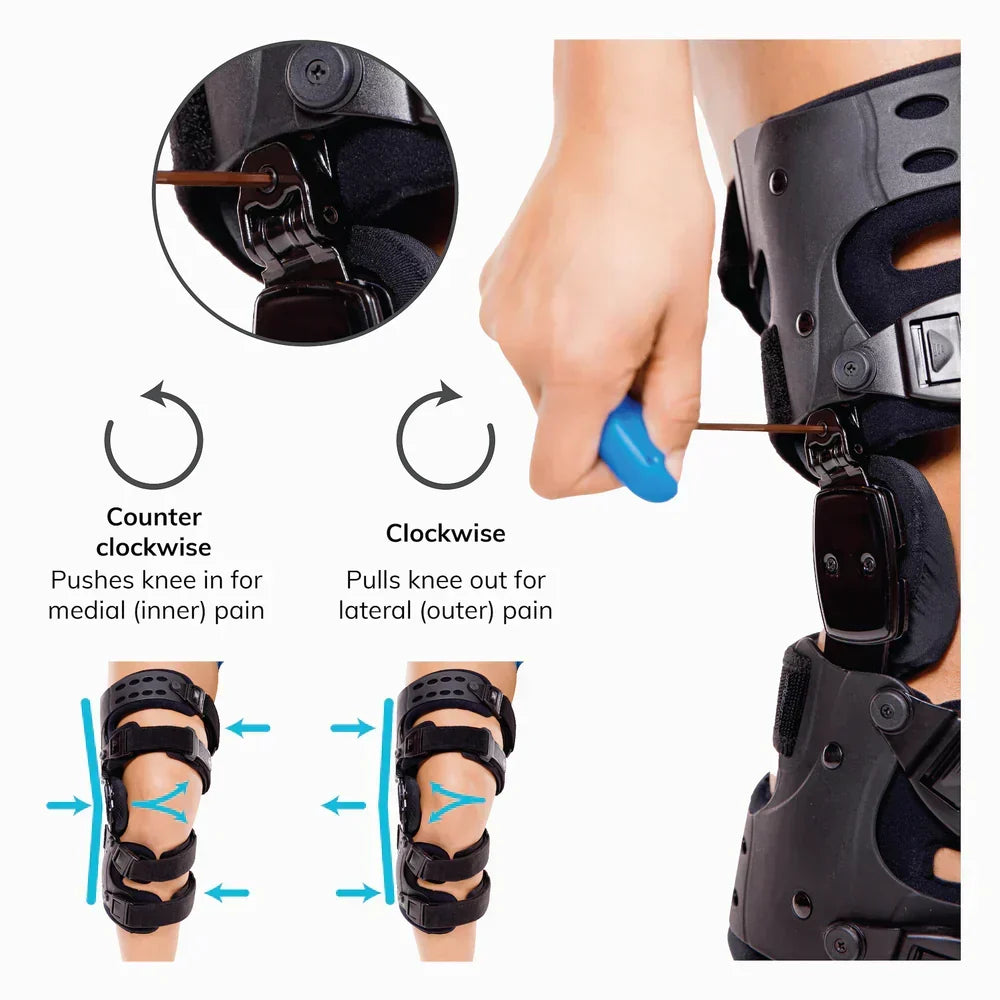 Genouillère de décharge pour arthrose