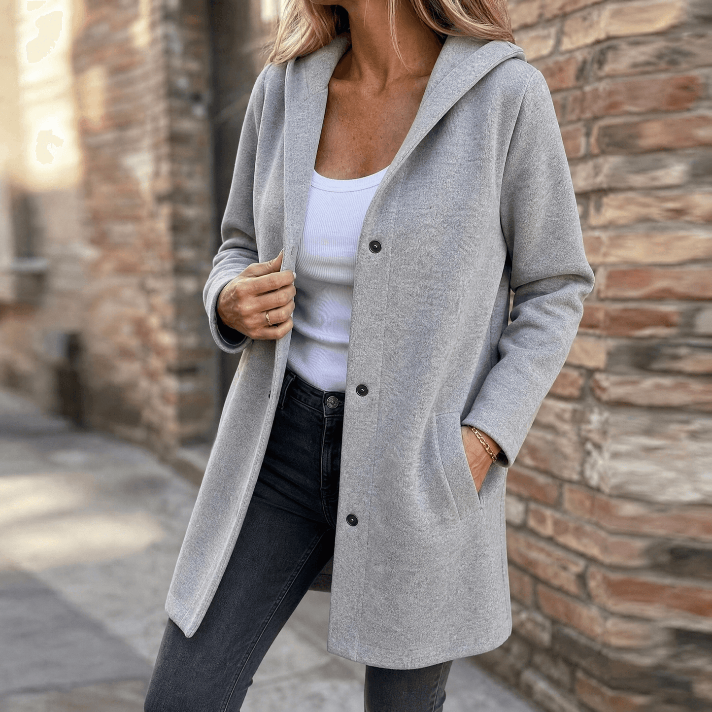 Gilet à capuche du quotidien