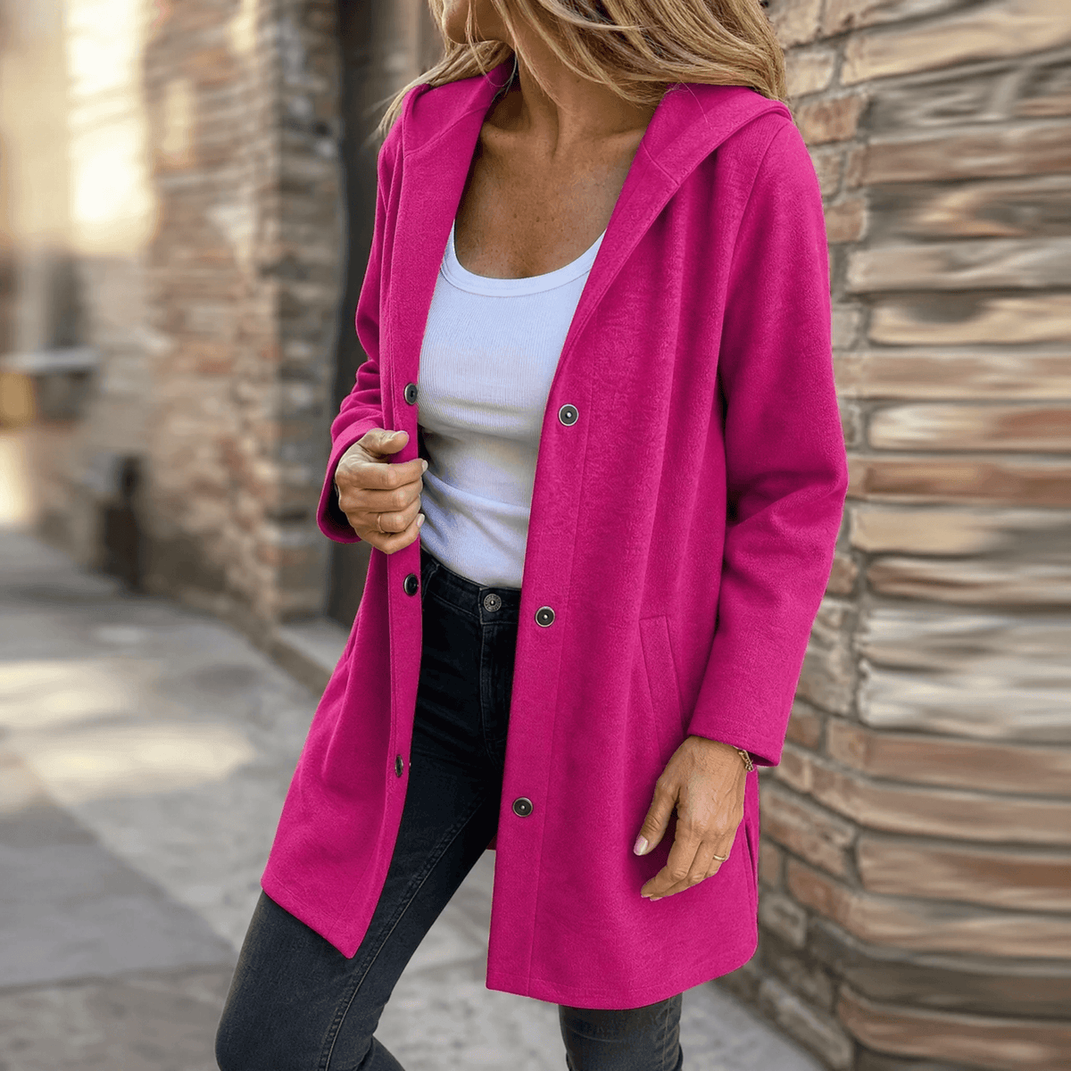 Gilet à capuche du quotidien