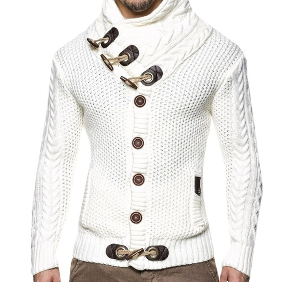Gilet à col roulé pour homme | Un gilet élégant et décontracté pour homme