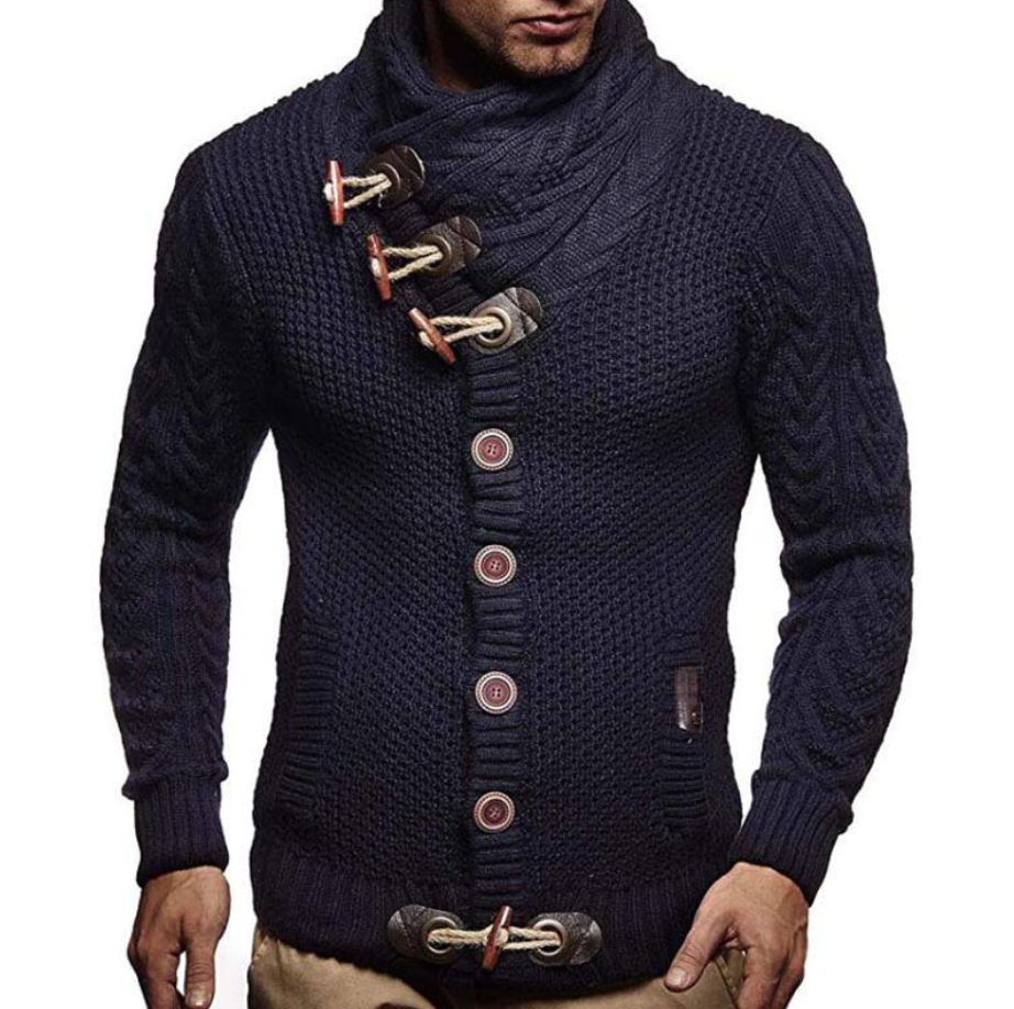 Gilet à col roulé pour homme | Un gilet élégant et décontracté pour homme